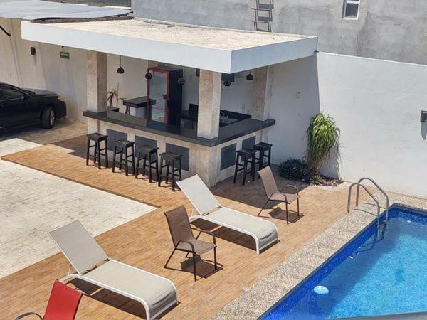 Hotel Puerto קמפצ'ה מראה חיצוני תמונה